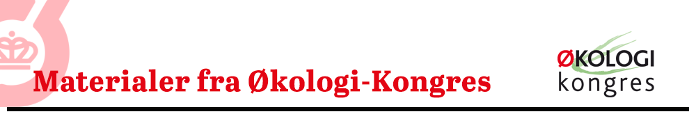 Økologi-Kongres 2015 - Årets økologi-begivenhed